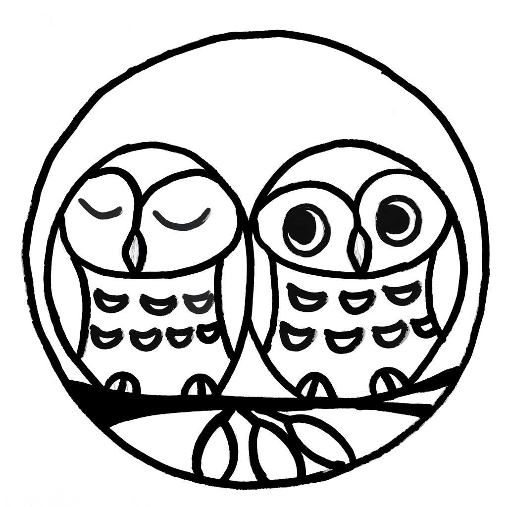 2pcs Cute Animal Owl Punch Needle Kits Hoop Soft Yarn DIY Needlework Set