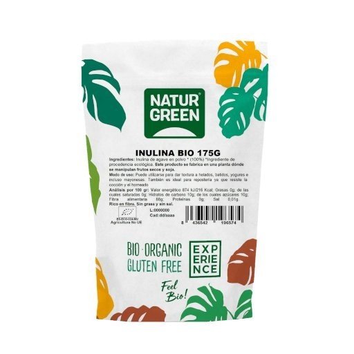 Bột Inulin Hữu Cơ 175g - Naturgreen Experience Fibra Soluble Bio 175g