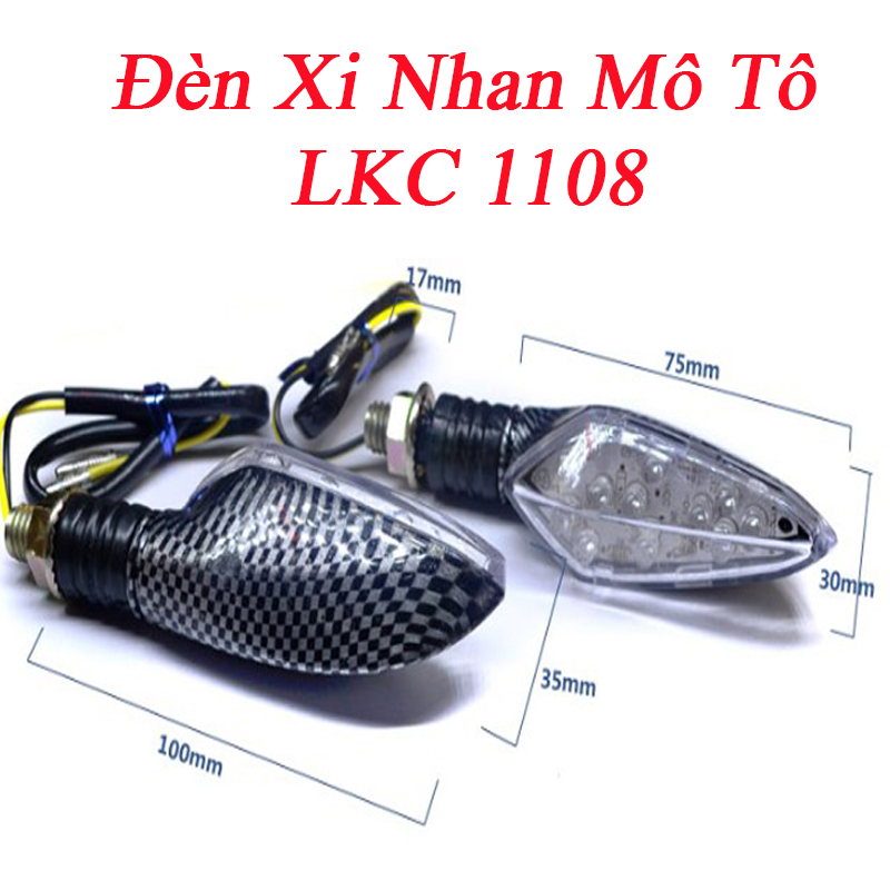 Đôi đèn xi nhan mô tô LKC 1108