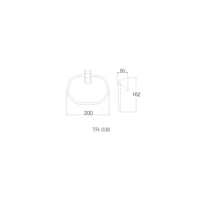 Vòng treo khăn - INOX SUS 304 TR-536