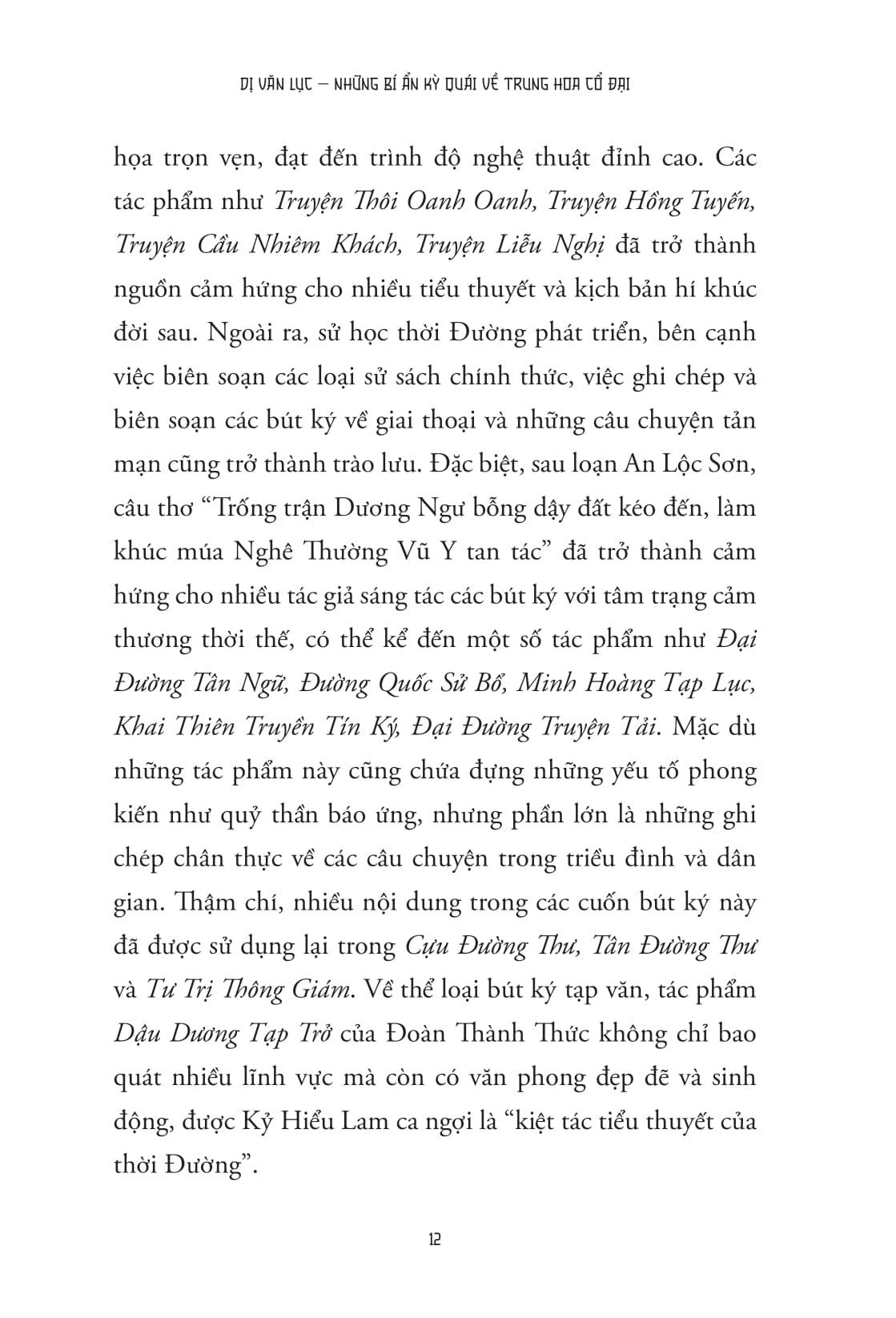 Sách - Dị Văn Lục - Những Bí Ẩn Kỳ Quái Về Trung Hoa Cổ Đại