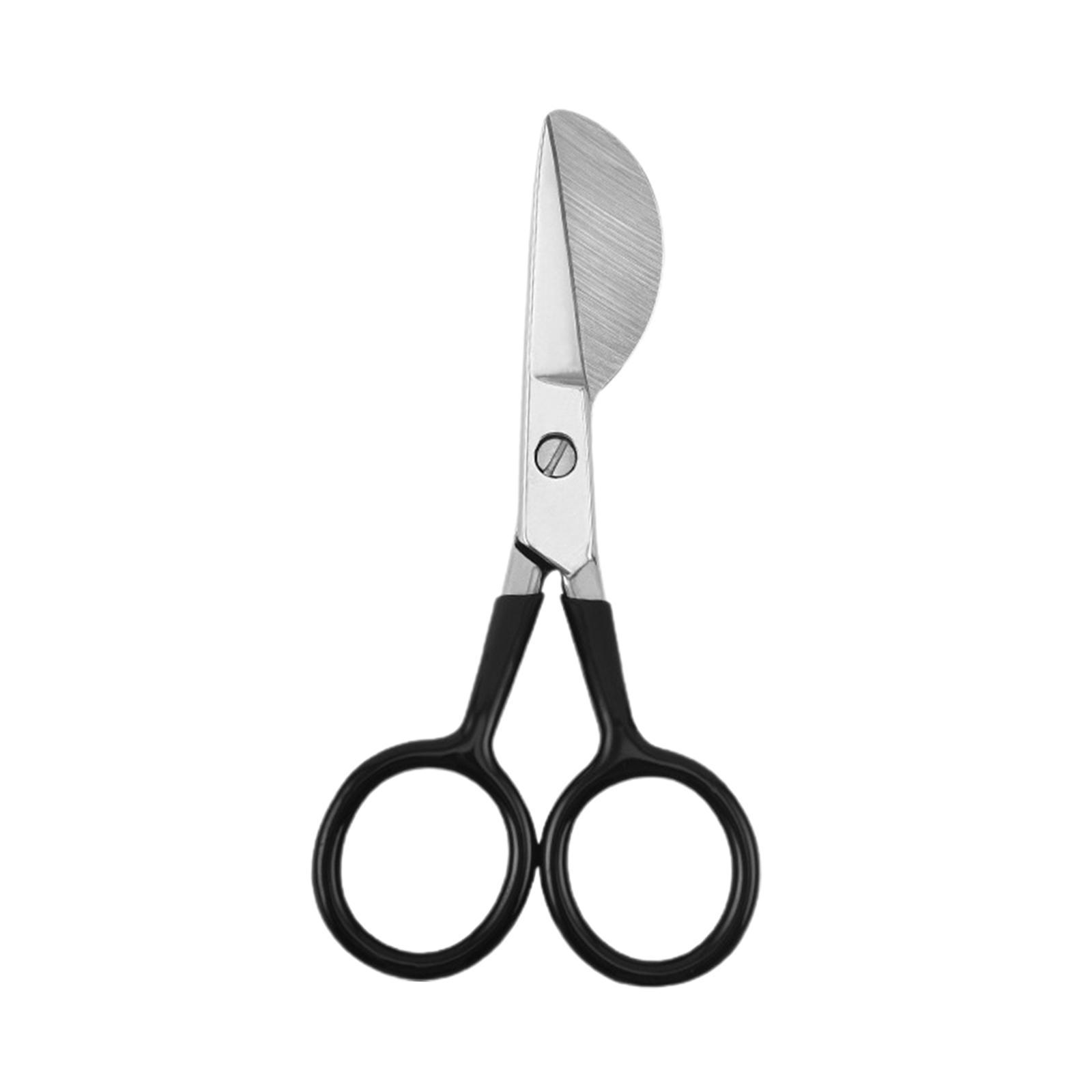 Duckbill Applique Scissors Lace Arts Craft Trimming Scissors Straight Handle