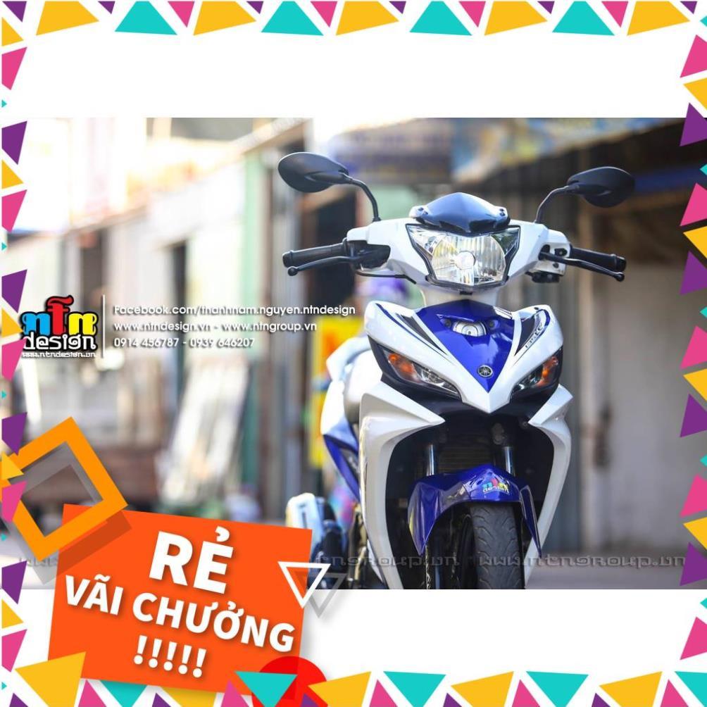 Tem Rời Exciter 135 Mẫu LC Trắng Xanh GP