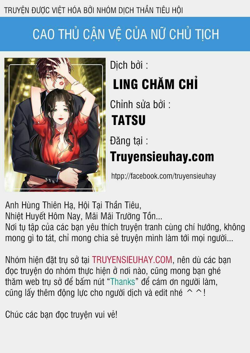 cao thủ cận vệ của nữ chủ tịch chapter 10 1