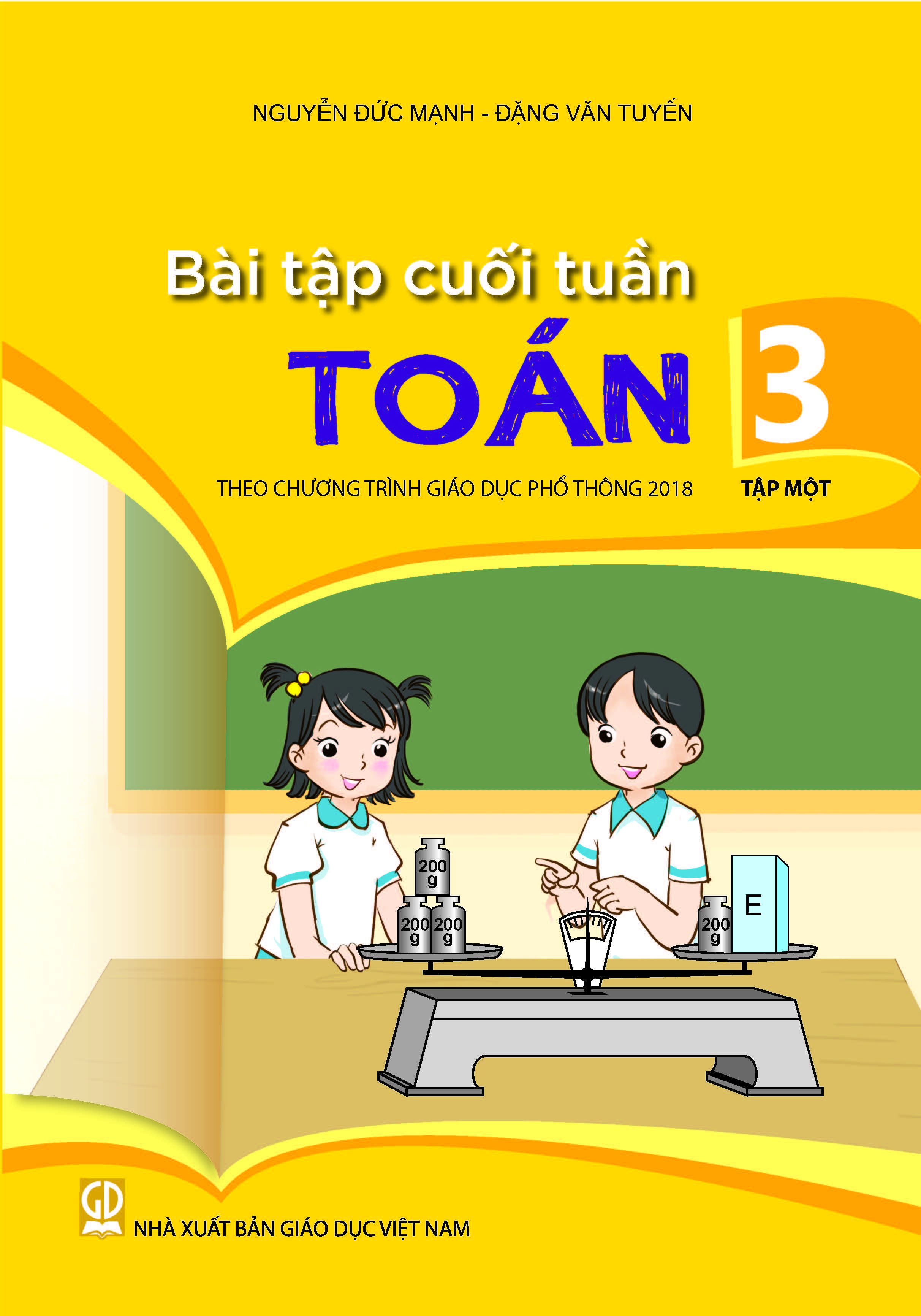 Combo Bài Tập Cuối Tuần Toán Lớp 3 Tập 1+2  (HEID)