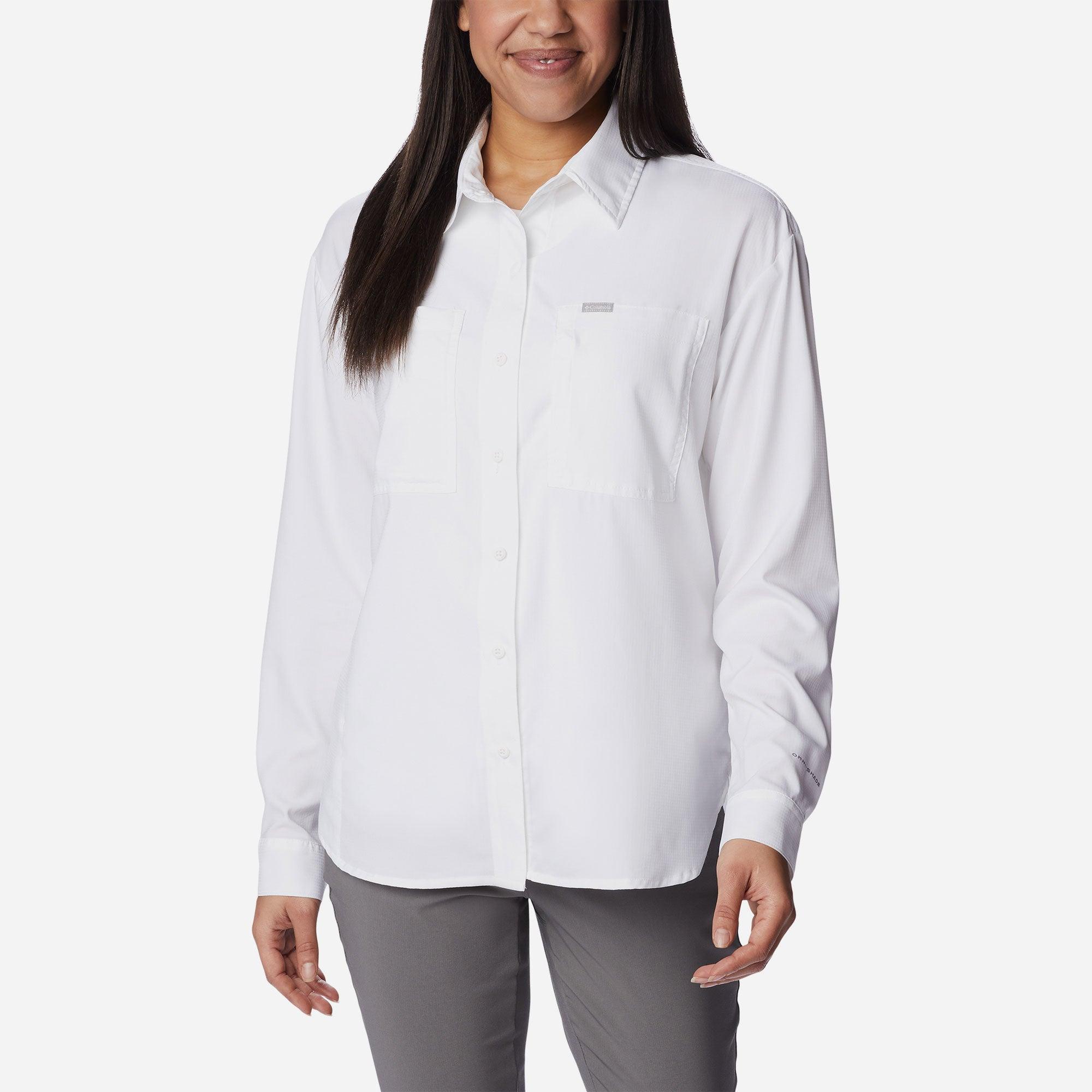 Áo sơ mi dài tay chống nắng nữ Columbia Silver Ridge Utility - 2033343100