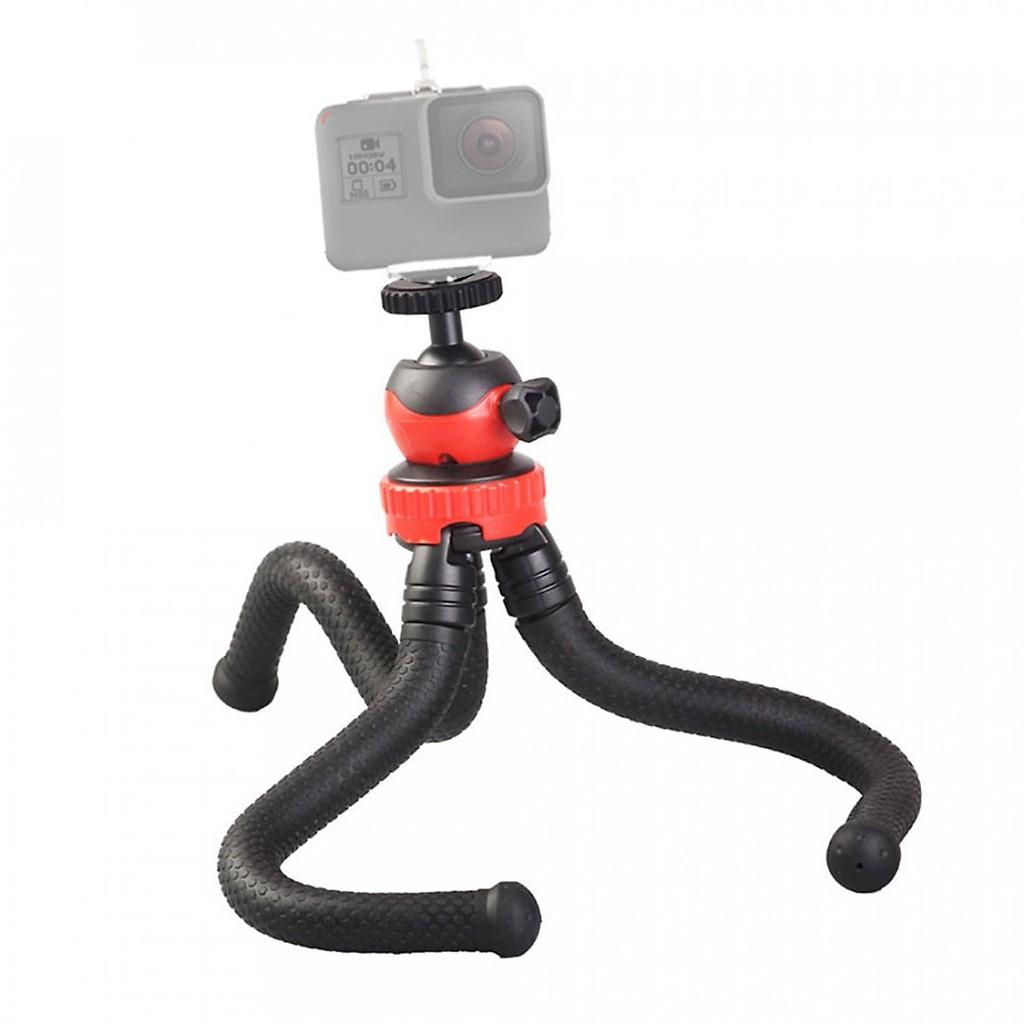 Giá đỡ điện thoại/máy ảnh Selfiecom MT04 dạng tripod 3 chân bạch tuộc uốn dẻo