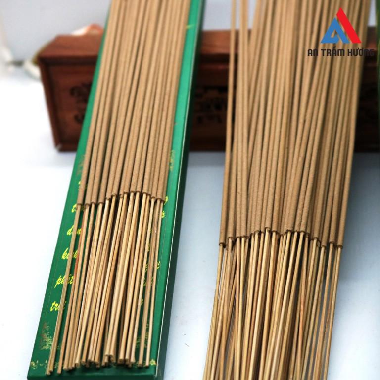 Nhang Trầm Hương Có Tăm, 30cm, 112 cây Hương Thơm Dịu Ngọt từ Trầm Hương Tinh Sạch