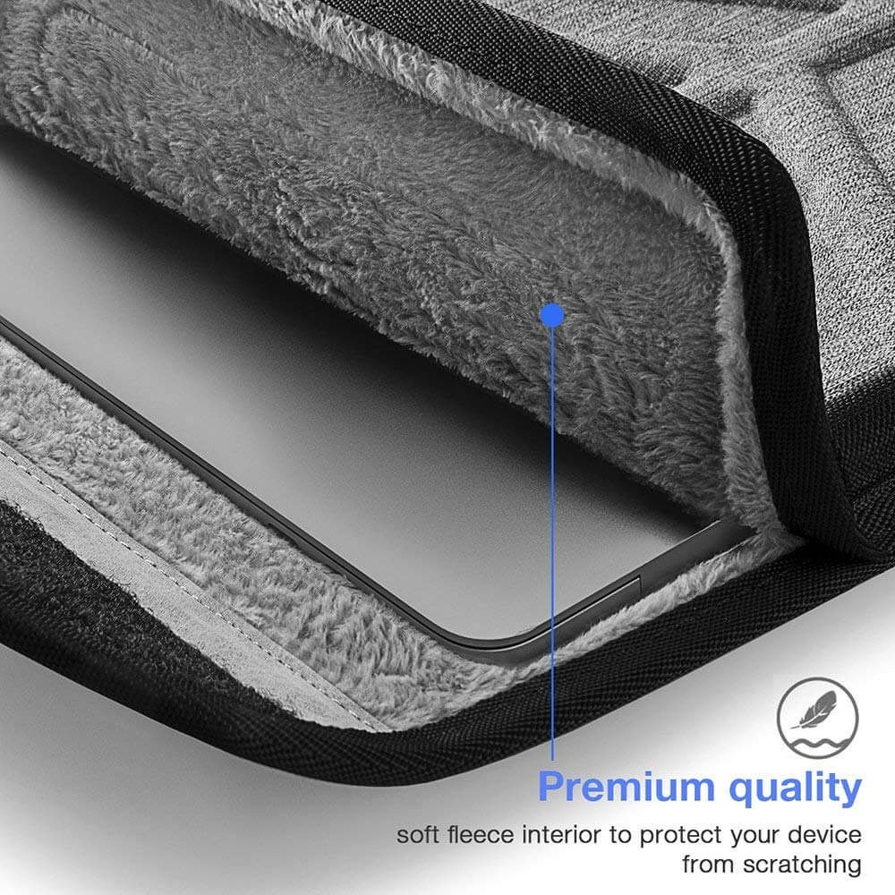 Túi Chống Sốc Tomtoc Dành Cho Macbook Air 13'' 2018/Pro 13'' - Gray