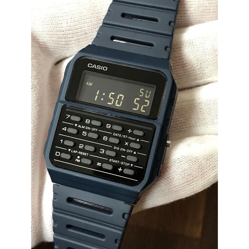 Đồng Hồ Nam Dây Nhựa Casio Standard CA-53WF-2B Chính Hãng - CA-53WF-2BDF