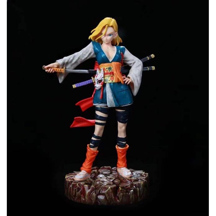 Mô hình Android 18 samurai 26cm - 7 viên ngọc rồng Dragon ball