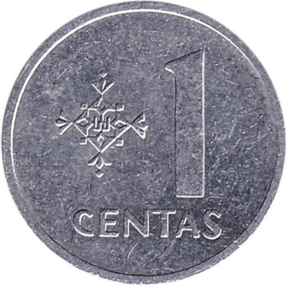 Đồng xu thế giới Lithuania 1 cent ngựa chiến