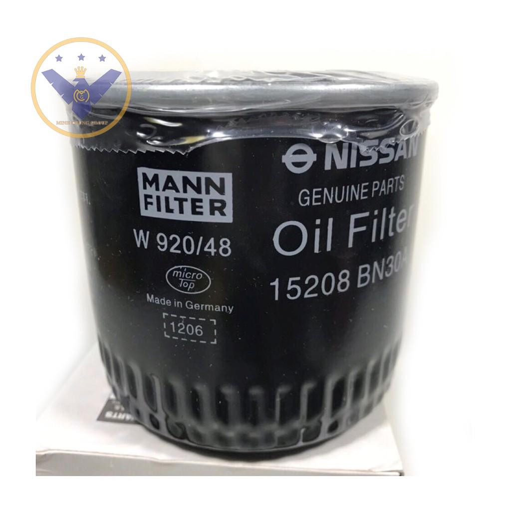 Lọc nhớt Nissan Navara NP300, Terra máy dầu - 15208-BN30A