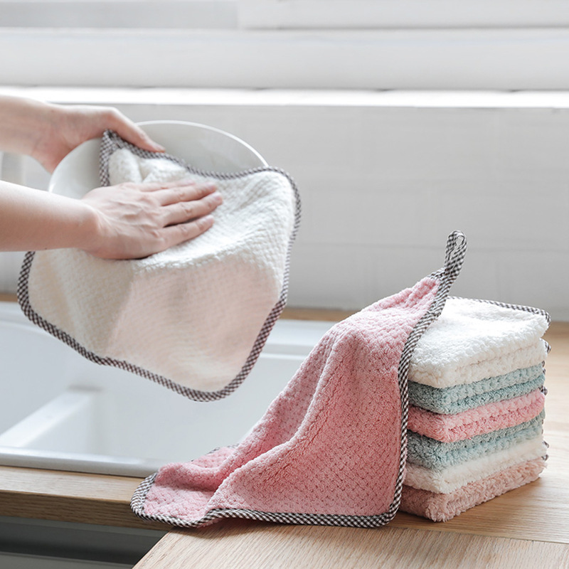 Khăn Lau Tay Riotex Xuất Hàn, Có Móc Treo Tiện Lợi.