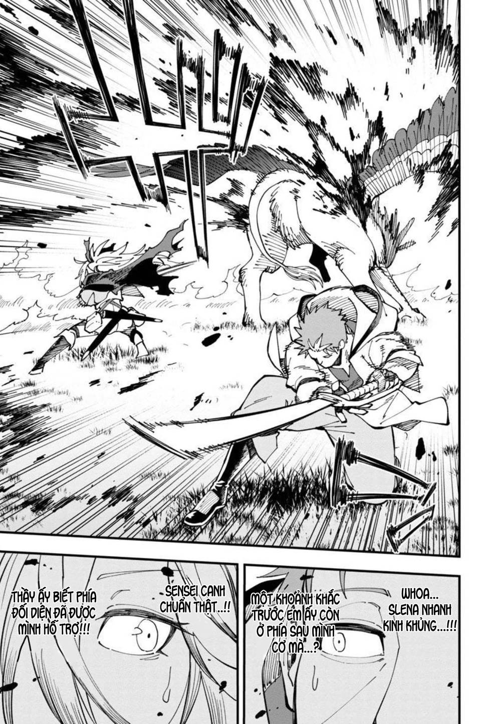 ông chú làng quê trở thành thánh kiếm - dủ chỉ là một thầy giáo kiếm thuật ở quê nhưng đám đệ tử vẫn không buông tha chapter 11 7