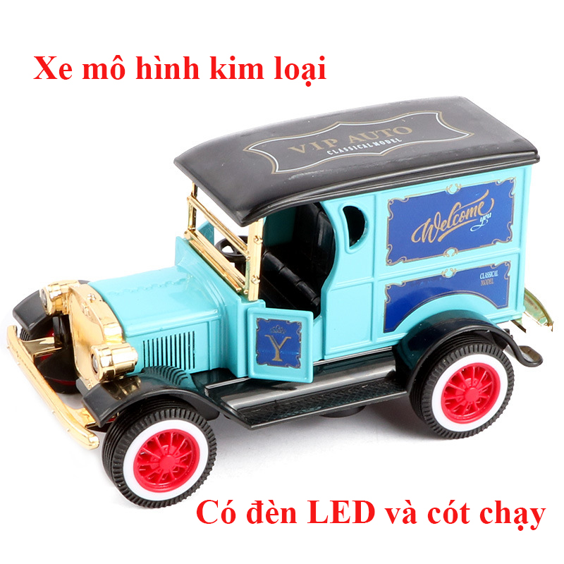 Tuyển tập xe đồ chơi mô hình ô tô kim loại KAVY chạy cót có led phát sáng, nhiều loại mẫu  (màu ngẫu nhiên)