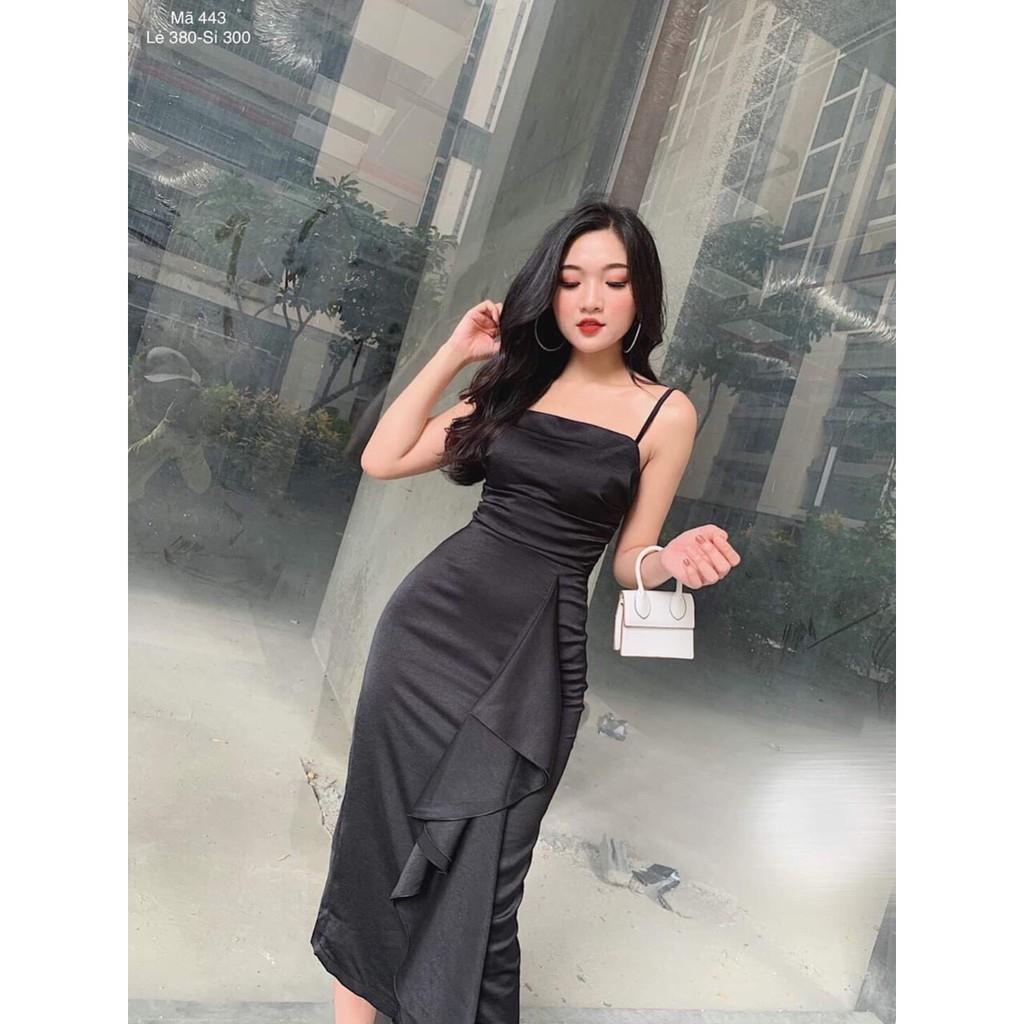 ĐẦM BODY HAI DÂY PHỐI BÈO CỰC XINH - QUYẾN RŨ CHO CÁC CÔ