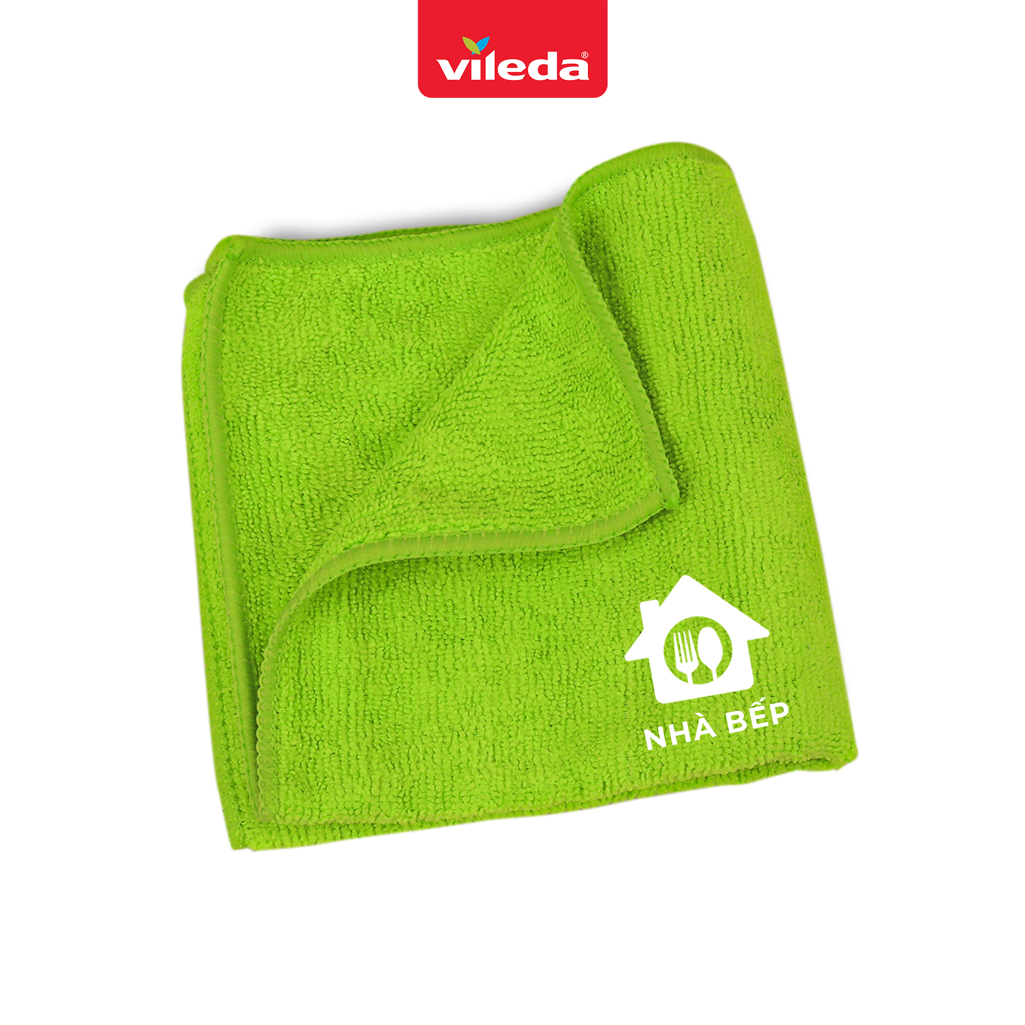 Khăn lau đa năng VILEDA sợi microfibre thấm hút mạnh, gói 4 chiếc -TSU156146