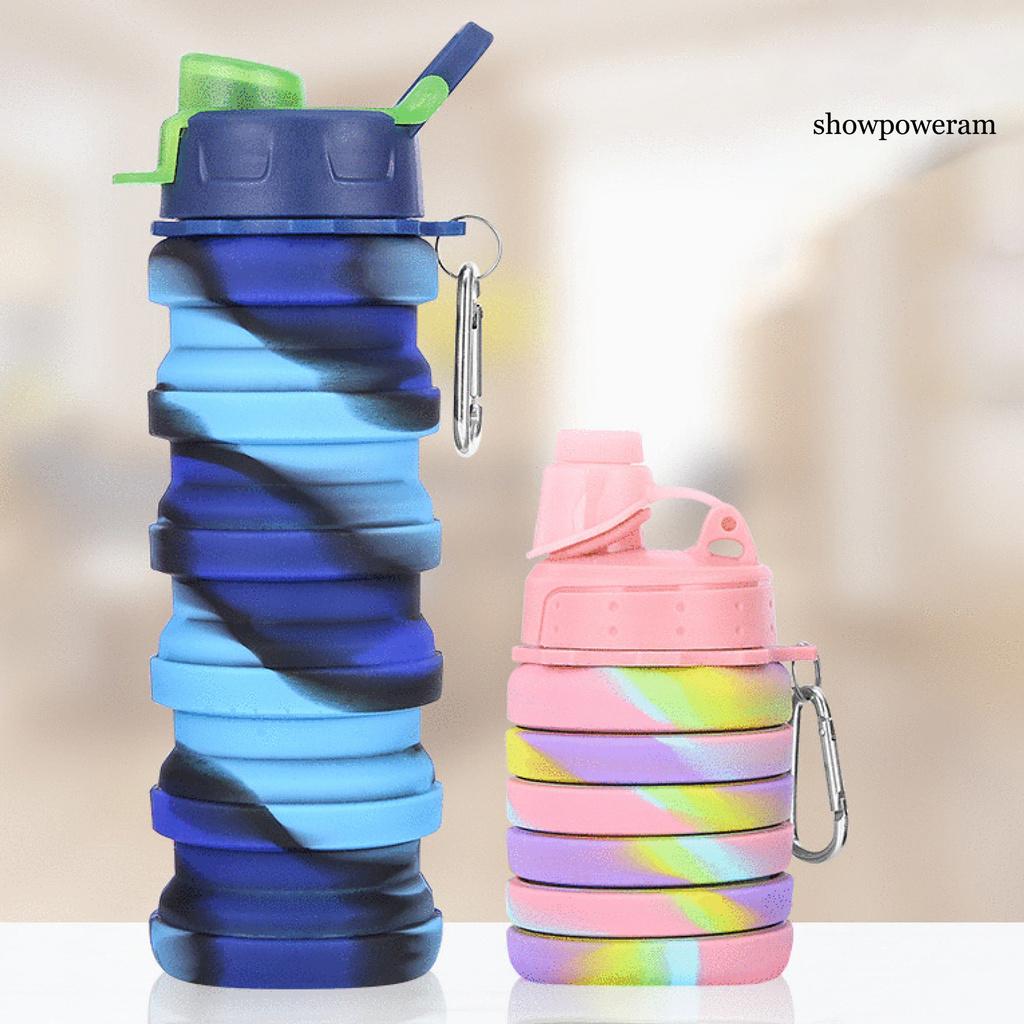 Bình Nước Thể Thao 500ml Gấp Gọn Tiện Lợi