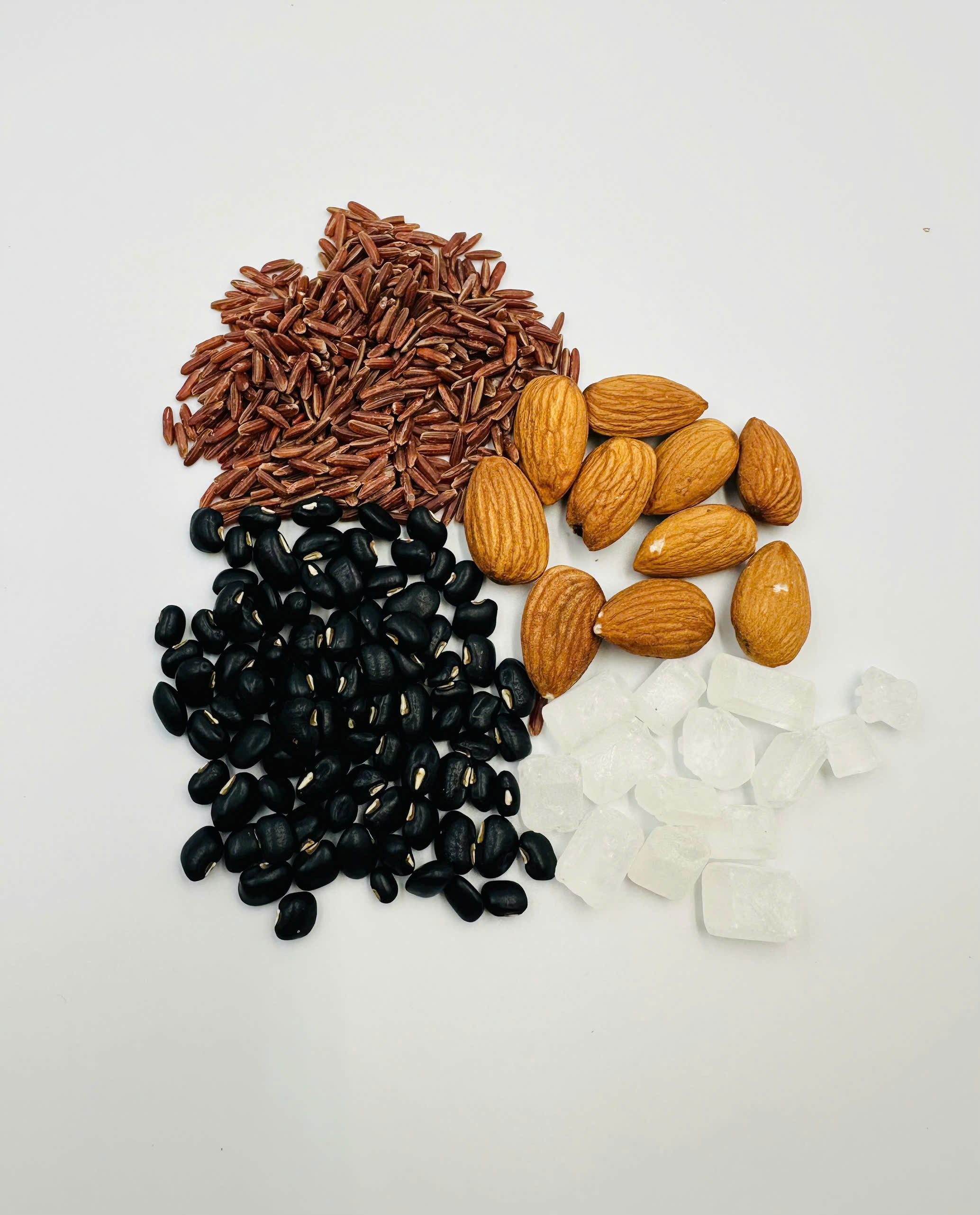 Set nguyên liệu sữa hạt: Đậu đen - Gạo lứt - Hạnh nhân 115g