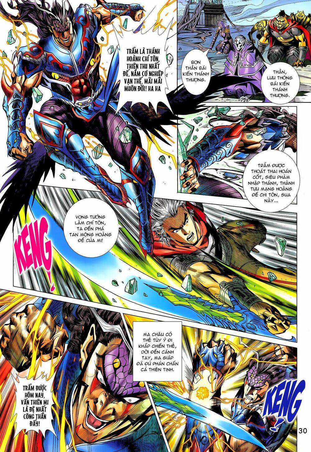 thần binh vấn thiên chapter 12 28