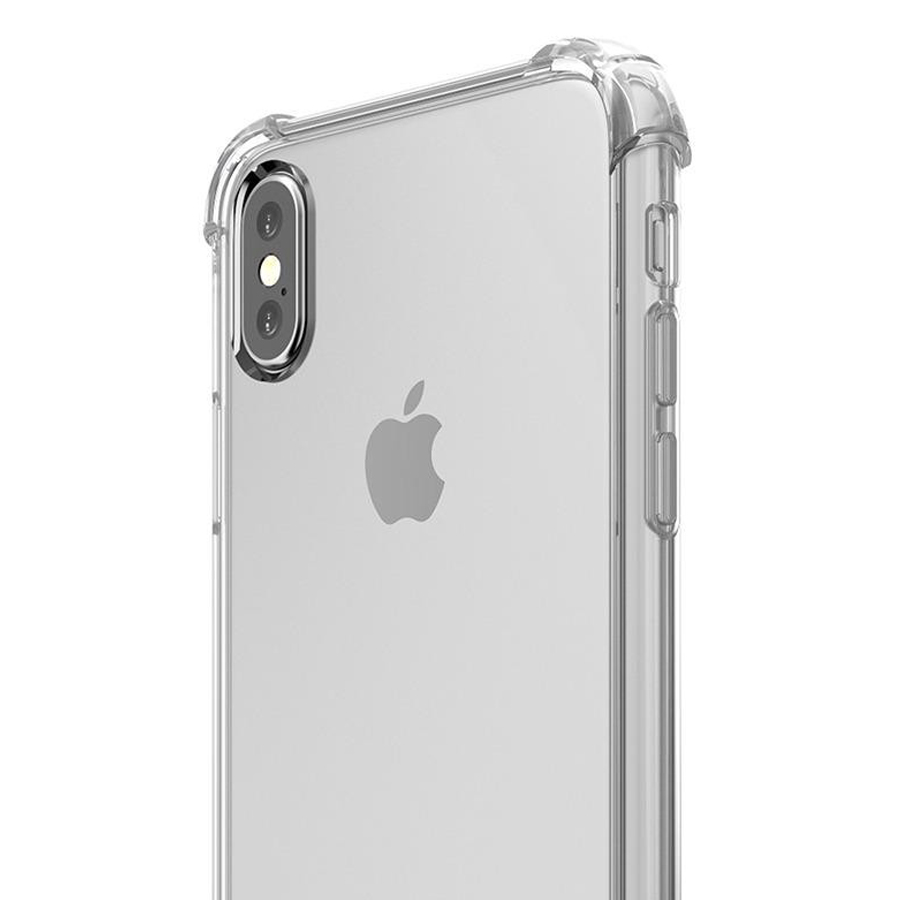 Ốp Lưng Dẻo Chống Sốc Phát Sáng Cho iPhone X/ Xs Fashion Case (Trong Suốt) - Hàng Nhập Khẩu