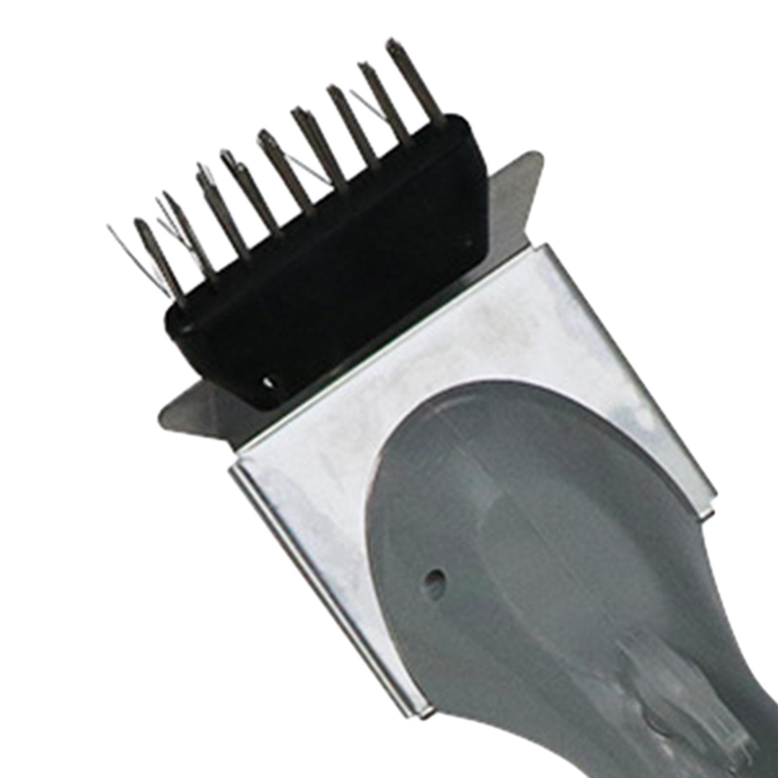 Grill Brush and Grill Cleaning Brush Heavy Duty Grill Accessories Comfortable Grip Scratch Brushes with Grilling Grate Cleaner