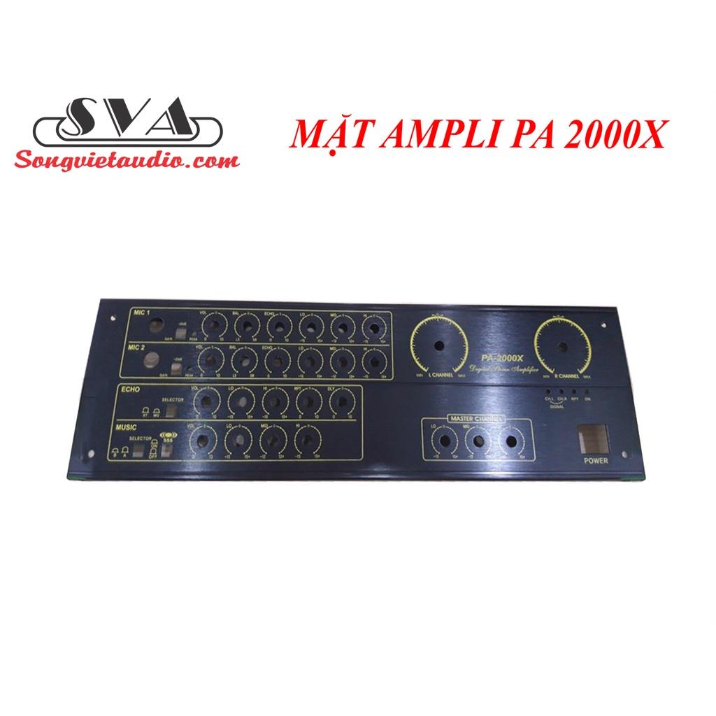 MẶT cho AMPLI PA 2000X