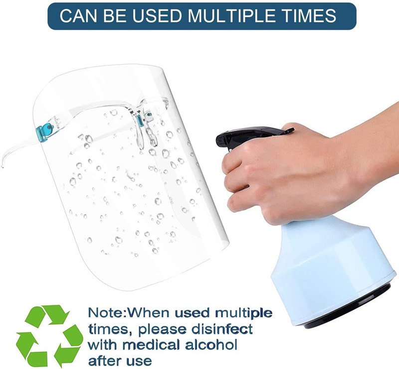 Kính đeo Y Tế Face Shield ,Chắn Giọt Bắn, Chống Văng Dầu, Kính Siêu Nhẹ