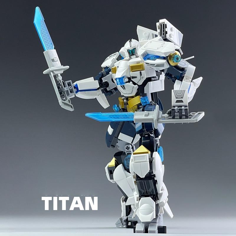 Đồ chơi Lắp ráp Ice Front Protector, Sluban 1151 Pacific RIm, Xếp hình thông minh, Mô hình người máy bảo vệ trái đất