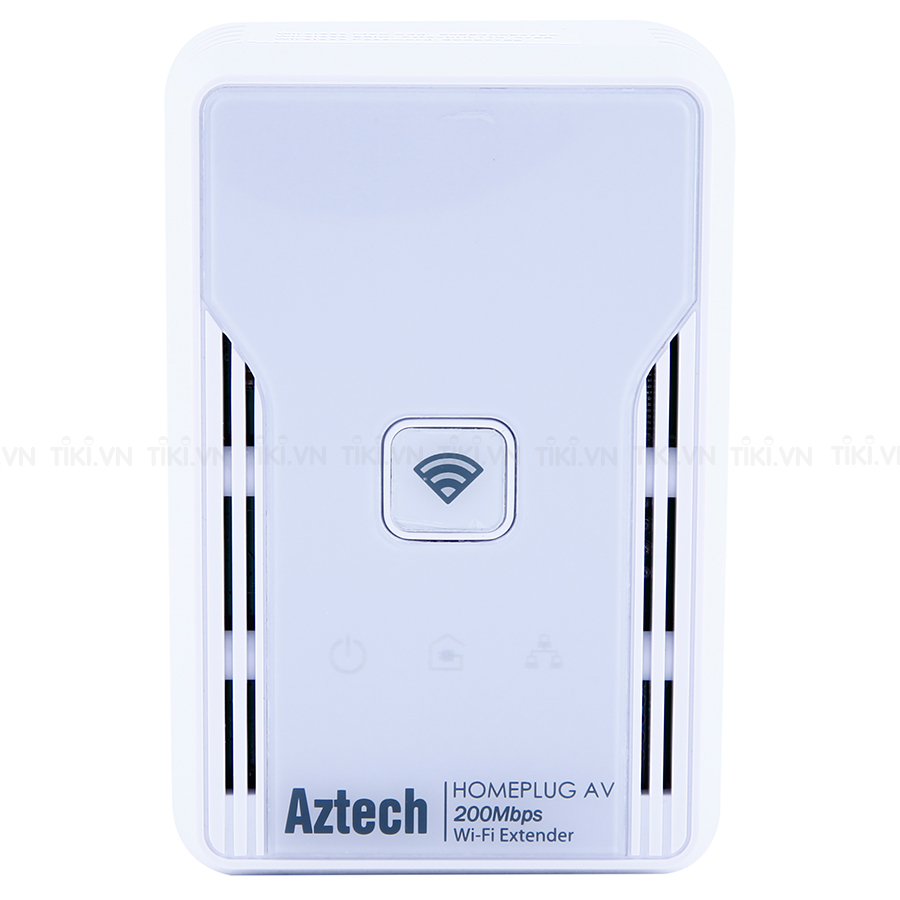 Aztech HL113EW - Bộ Truyền Mạng Qua Đường Dây Điện Tốc Độ 200Mbps Hỗ Trợ Wifi