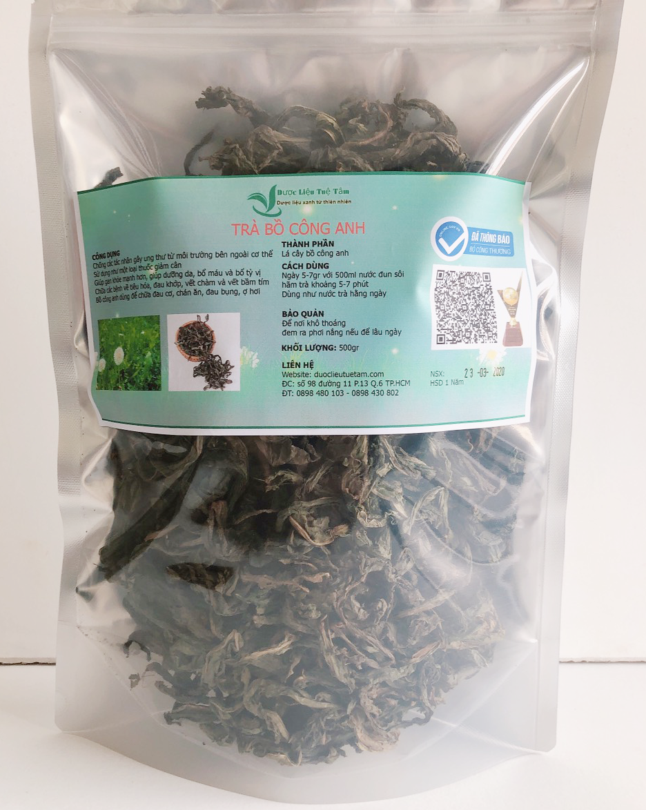 Cây bồ công anh - Sản phẩm khô hữu cơ tự nhiên gói 500gr