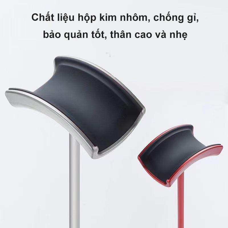 Giá Treo Tai Nghe Thân Bằng Hợp Kim Nhôm Chắc Chắn Cao Cấp, Giá Đỡ Chống Xước Chống Trượt Và Bảo Vệ Tai Nghe Tốt