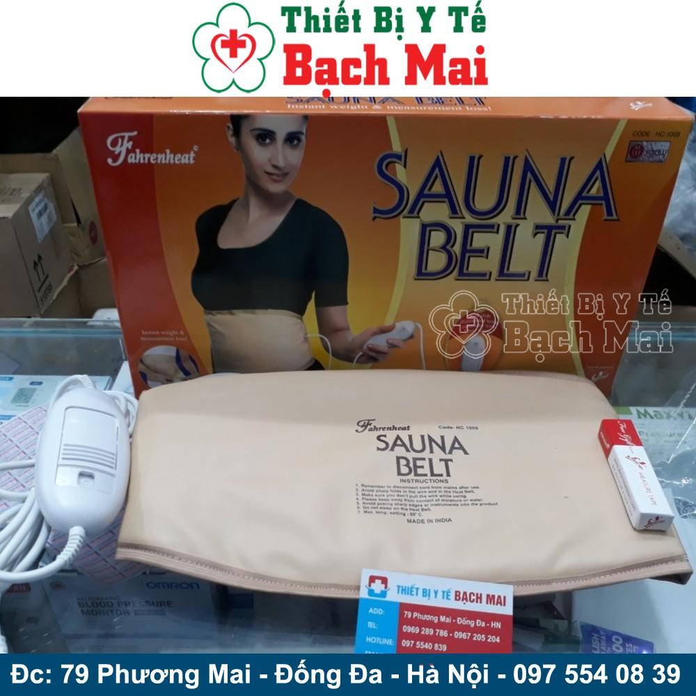 ĐAI QUẤN NÓNG SAUNA BELT CAO CẤP ẤN ĐỘ - GIẢM EO SIÊU TỐC - GIẢM MỠ BỤNG THỪA