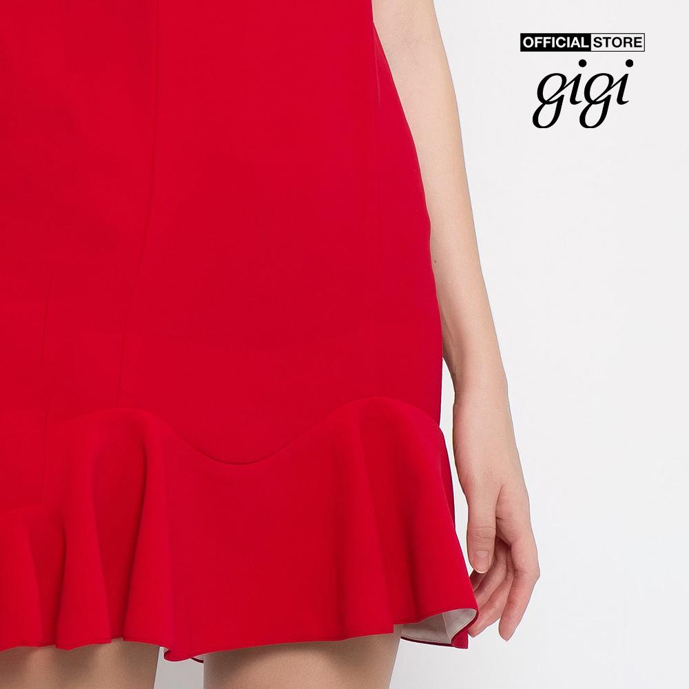 GIGI - Đầm mini đuôi cá Peplum Hemline G2101D221238