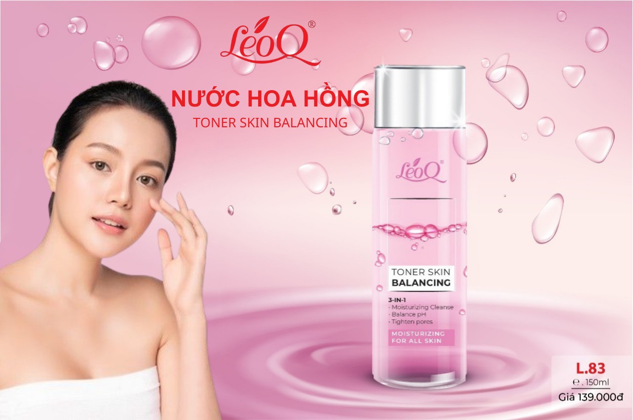 LEOQ NƯỚC HOA HỒNG  150ML