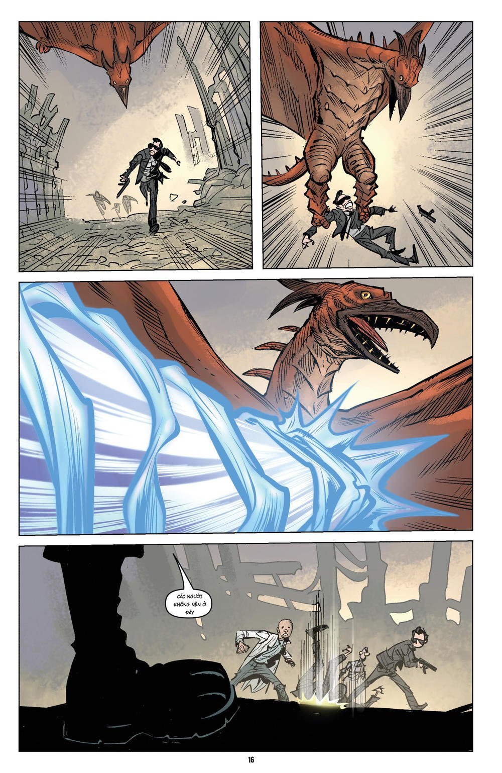 đại chiến godzilla chapter 1 14