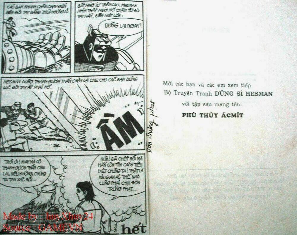 dũng sĩ hesman chapter 25 34