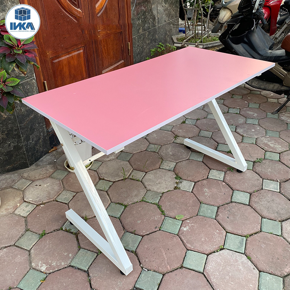 Bàn làm việc văn phòng, bàn gaming, bàn học thiết kế chân sắt chữ Z vô cùng hiện đại, chân sắt sơn tĩnh điện