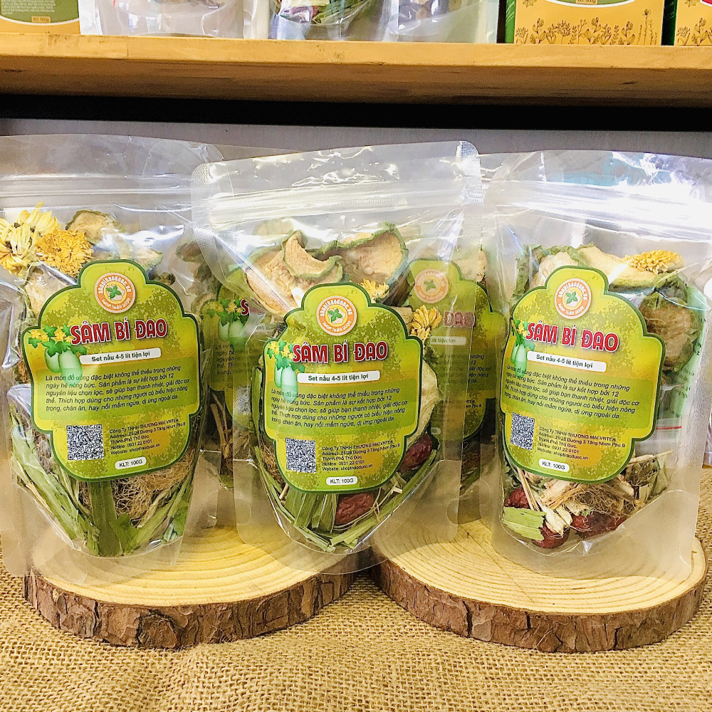Set Nguyên Liệu Nấu Sâm Bí Đao Hạt Chia Shop Thảo Dược