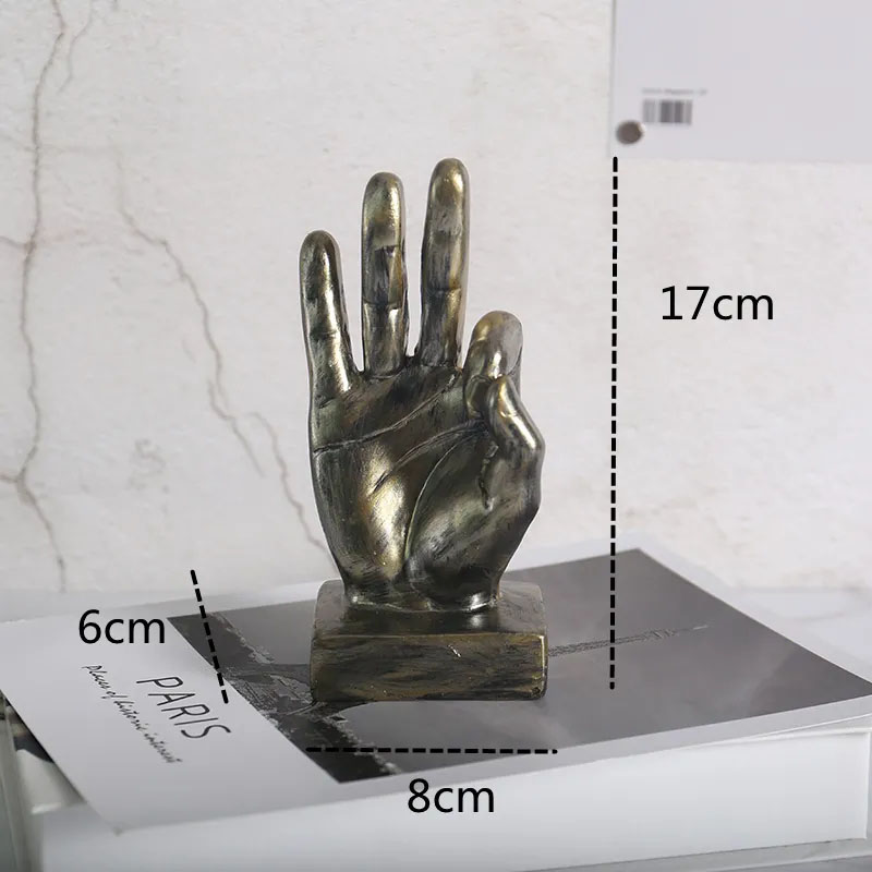 Bộ mô hình ngón tay cử chỉ , mô hình trang trí