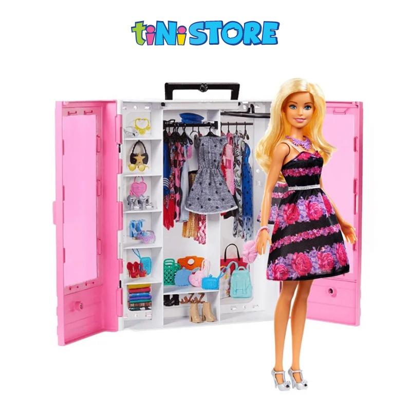 Bộ đồ chơi tủ thời trang đẳng cấp của búp bê Barbie