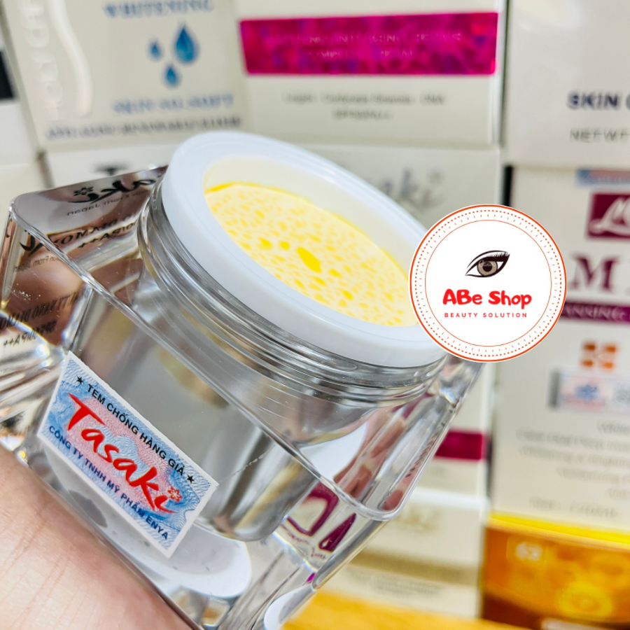 KEM TASAKI KIM CƯƠNG - PHỤC HỒI - TÁI TẠO DA - WHITENING MOISTURE NIGHT CREAM 25G - BEAUTY NANO DIAMOND