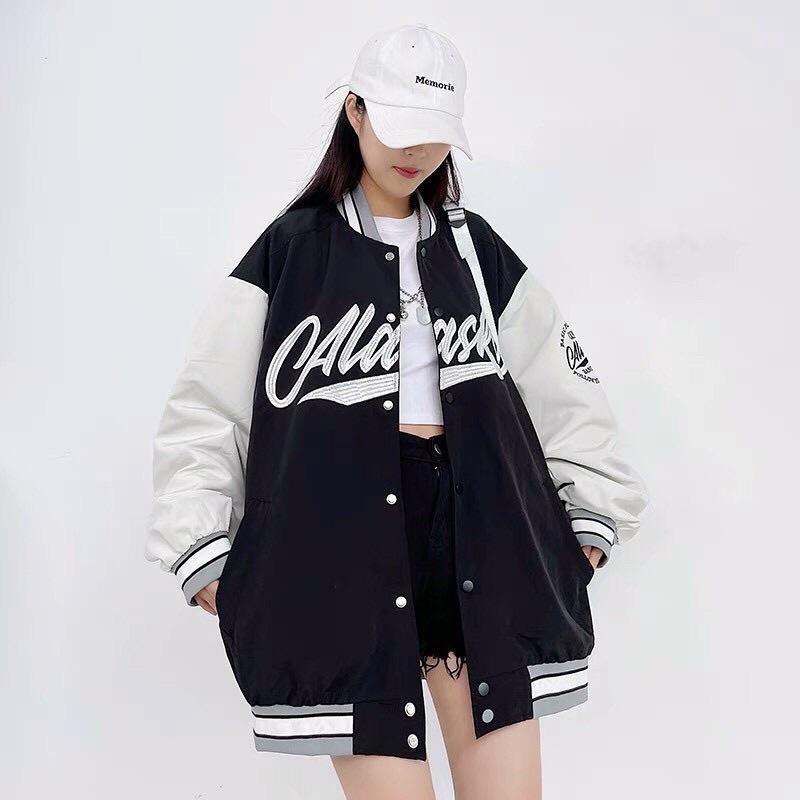 Áo Khoác Dù Nam Nữ Phối Tay Ulzzang Unisex Thời Trang, Áo Khoác Dù sọc tay ĐEN TRẮNG Nam Cực xịn,Nữ Cao Cấp,Chống Nắng