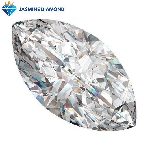 Kim cương nhân tạo Mỹ Moissanite giác cắt Marquise