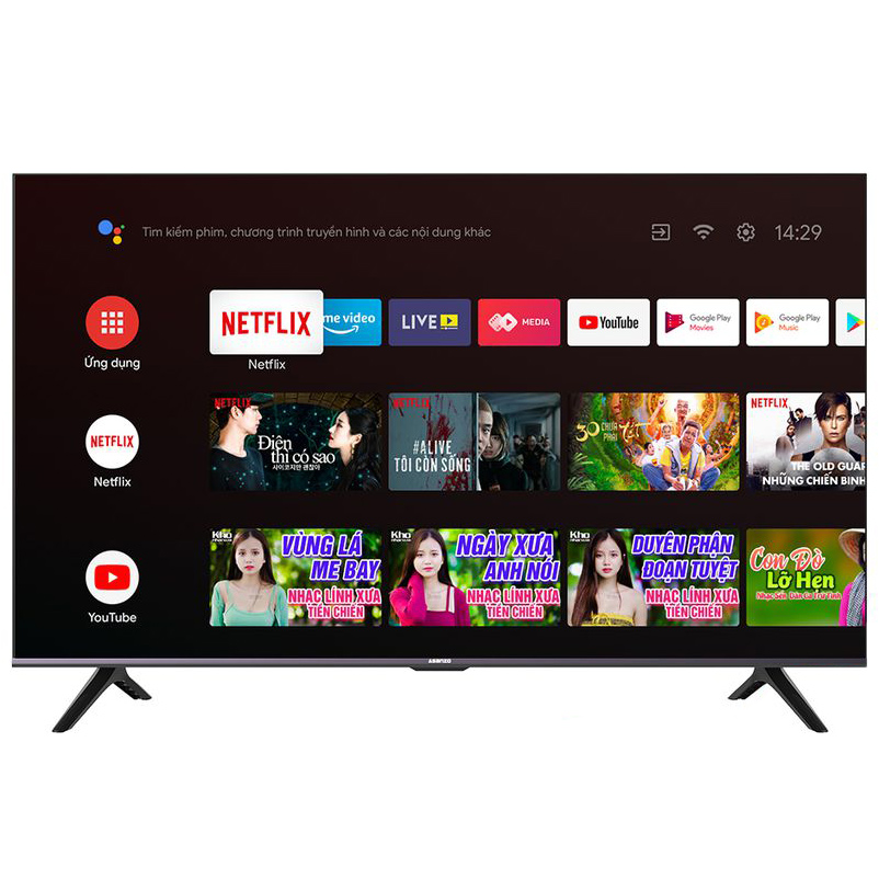 Android Tivi Asanzo 4K 55 inch 55U71 - Model 2022