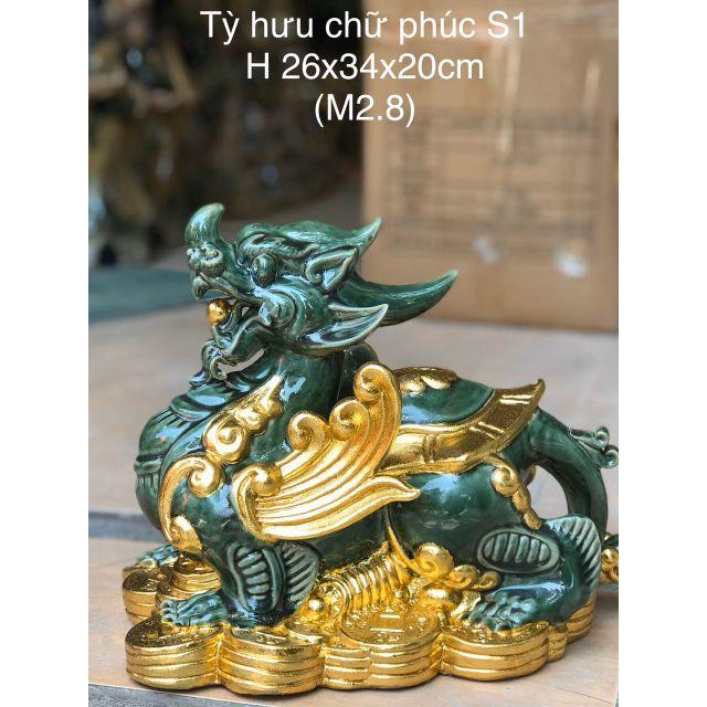 TỲ HƯU CHỮ PHÚC DÁT VÀNG