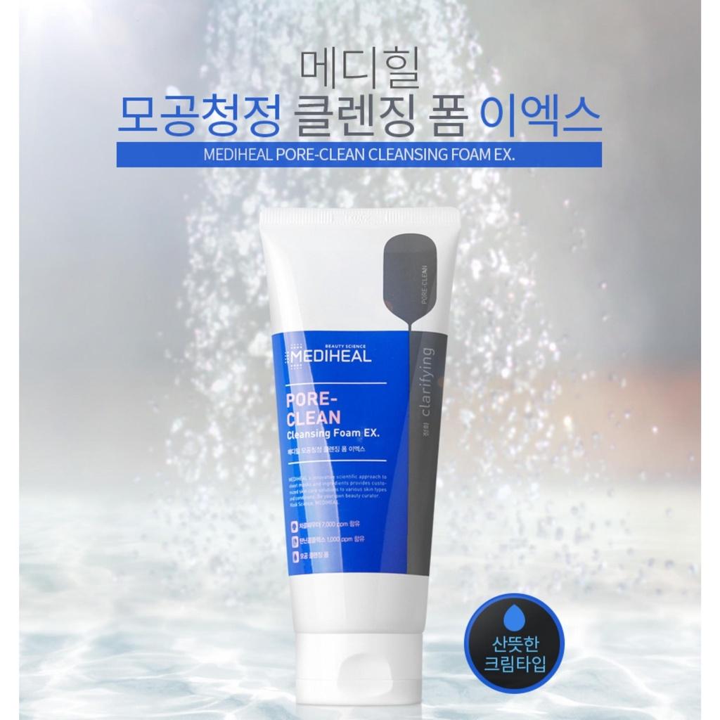 Sữa Rửa Mặt Pore Clean Mediheal Cleansing Foam 170ml