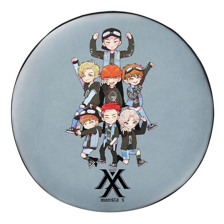 Gối tròn Monsta X - GOKC081
