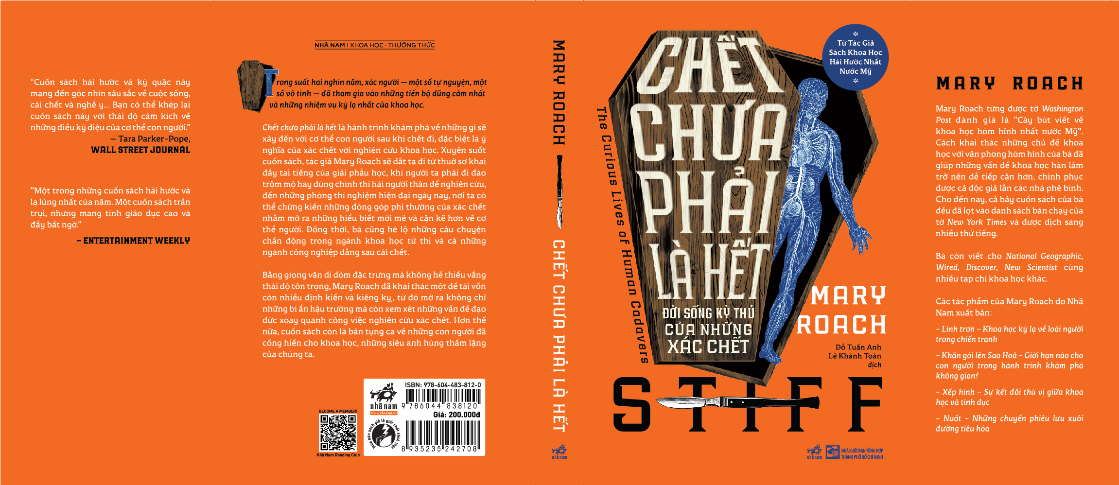 Sách - Chết chưa phải là hết (Đời sống kỳ thú của những xác chết) (Mary Roach) (Nhã Nam Official)